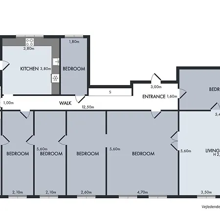 Sanders Square - Spacious Six-bedroom Near Amalienborg Appartement *