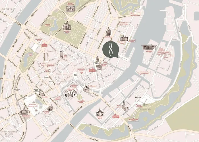 Lägenhet Square - Spacious 6-bdr Near Nyhavn *