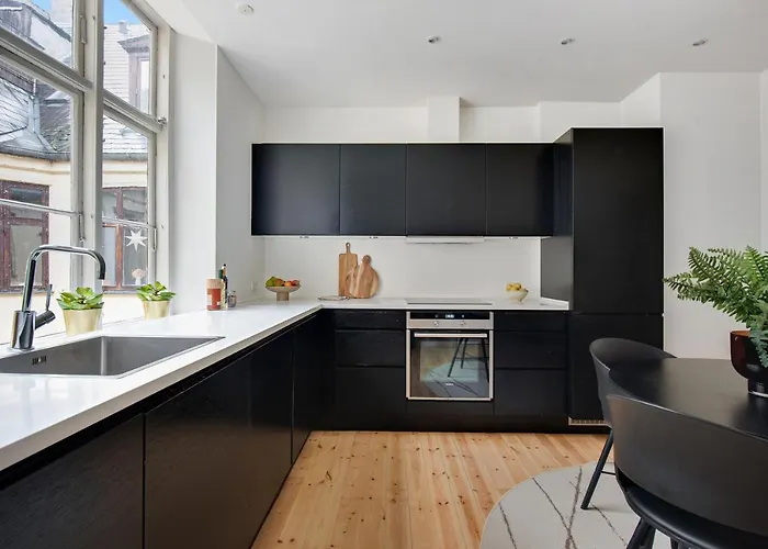 公寓 Square - Spacious 6-bdr Near Nyhavn *